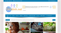 Desktop Screenshot of giadinh.net