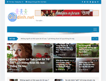 Tablet Screenshot of giadinh.net